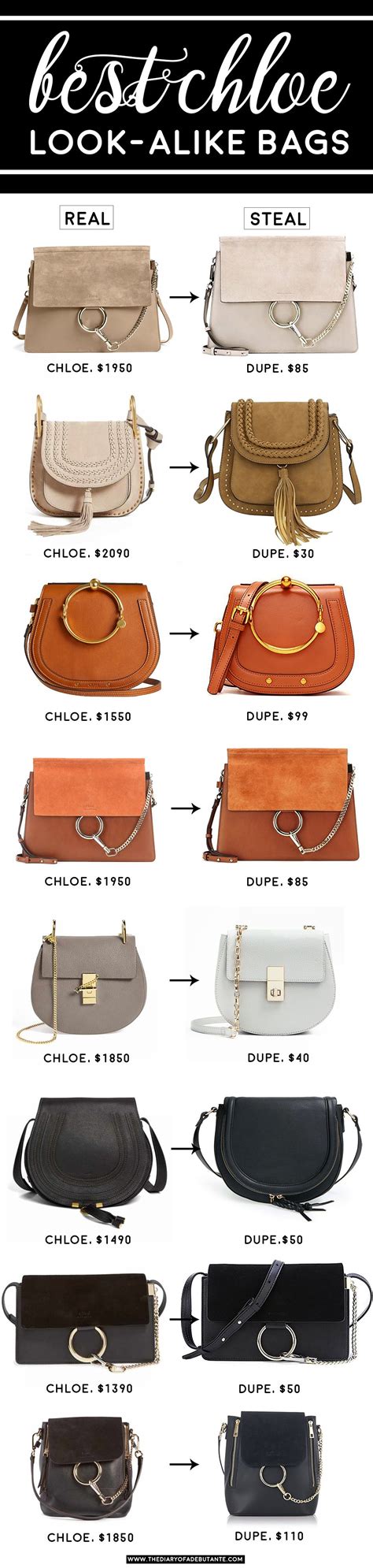 chloe crossbody replica|best chloe look alike dupe.